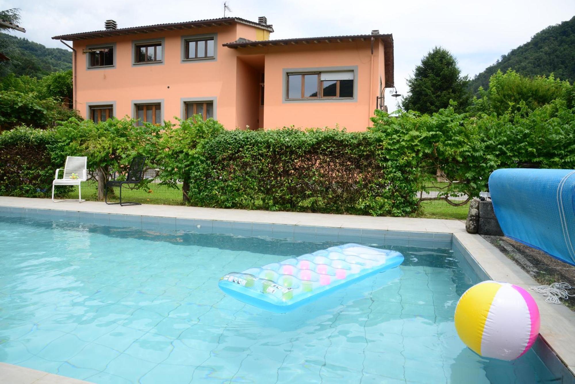 Casa Hydrangea Con Piscina E Giardino Villa Bagni di Lucca Luaran gambar